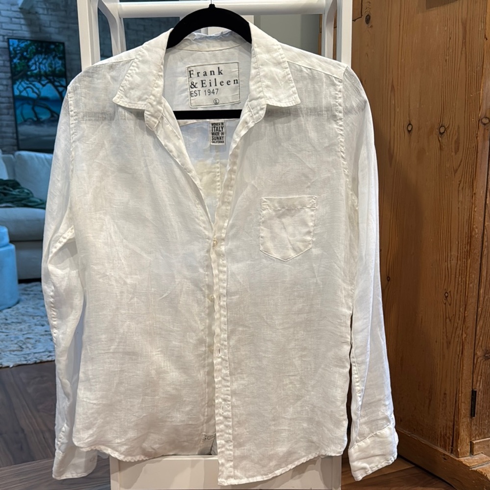 Frank & Eileen White Men's Shirt